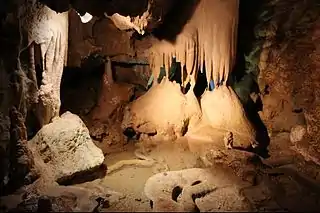 Das Innere der Höhle