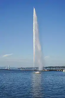 Der Jet d’eau