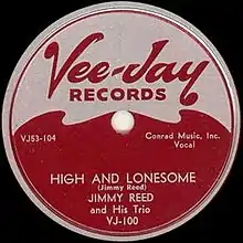 Jimmy Reed – High and Lonesome