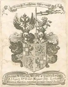 Persönliches Wappen Johann Wilhelm Merz