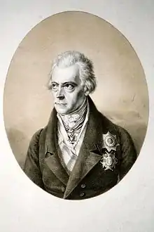 Johann Rudolf Graf von Buol-Schauenstein (1763–1834), Präsident des Deutschen Bundestages