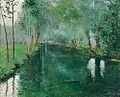 The river Epte, Giverny, 1887