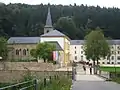 Blick über die ehemalige Klosteranlage