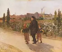 Jules Bastien-Lepage: Le jour des morts (1882)