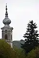 Turm der evangelischen Kirche