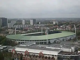 König-Baudouin-Stadion im Oktober 2008 (vom Atomium aus gesehen)