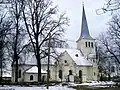 Kabile: Evangelisch-Lutherische Kirche, erbaut 1652