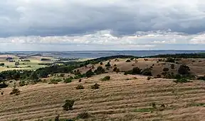 Aussicht über die von Kaloe von Mols Bjerge aus