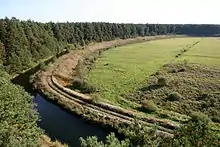 Der Große Brahe Kanal (Wielki Kanał Brdy) in der Tucheler Heide