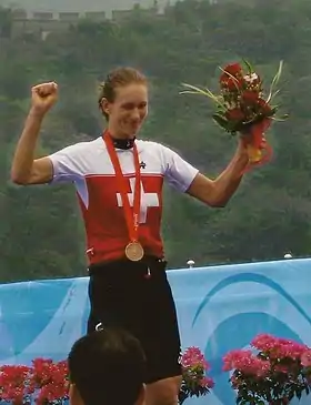 Karin Thürig bei den Olympischen Spielen, 2008