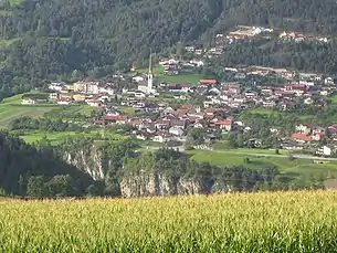 Blick auf Karres