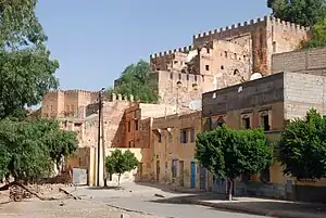 Vorbauten der Kasbah