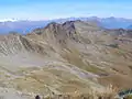 Ausblick vom Gipfel des Kastal – links hinten Großglockner und rechts Gritzer Seen