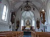 Innenraum der katholischen Kirche