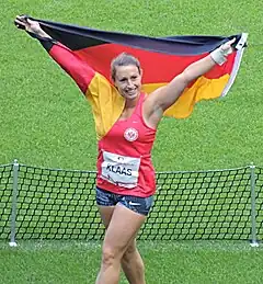 Kathrin Klaas kam auf den vierten Platz