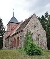 Dorfkirche Kehrberg, Brandenburgmit eingezogenem Rechteckchor