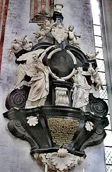 Epitaph für Gotthardt Kerkring (1707) von Thomas Quellinus