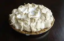 Key Lime Pie mit Baisermasse als Deckschicht