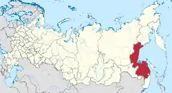 Lage innerhalb Russlands