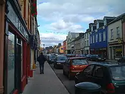 Die Main Street in Kiltimagh