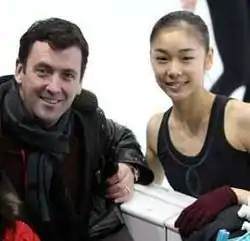 Brian Orser und Kim Yu-na beim Grand-Prix-Finale 2007/08