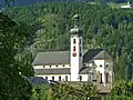 Rundfenster im Obergaden, Kirche Tschagguns