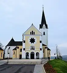 Pfarrkirche Svti Jurij in Rogašovci, Slowenien