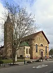 Kath. Kirche St. Kornelius und Cyprian in Kirrlach