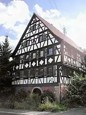 Fachwerkhaus in der Theodor-Heuss-Straße