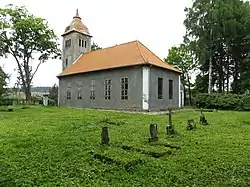 Die Kirche in Kurki (Kurken)