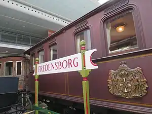 Salonwagen im Museum Odense