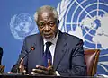 Kofi Annan, ehemaliger UN-Generalsekretär