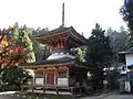 „Vielschatz-Pagode“ (tahōtō)  auf dem Kōyasan, Präfektur Wakayama