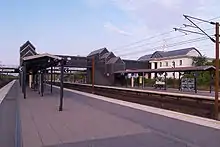 Der neue, 1997 eröffnete Bahnhof von Korsør