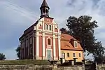 Evangelische Kirche, ehemals Kapelle des hl. Johannes Nepomuk