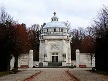 Andrássy-Mausoleum in Krasznahorkaváralja, Ruhestätte von Franziska und Dionysius Andrássy