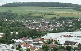 Altkrautheim von Burg Krautheim gesehen (2020)