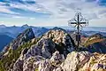 Gipfelkreuz der Kremsmauer (1604 m)