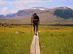 Kungsleden zwischen Alesjaure und Trjäktja