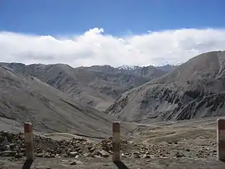 Westlicher Kunlun Shan; gesehen von der Tibet-Xinjiang-Straße