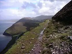 Weg oberhalb der Dingle Bay