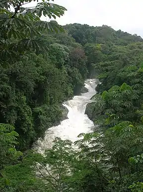 Die Kwa-Wasserfälle