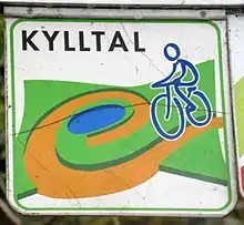 Logo des Kylltal-Radwegs