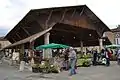 Gemüsemarkt in Monfort, jeweils im Herbst