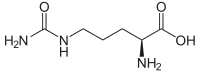 Strukturformel von Citrullin