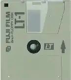 2"-Diskette für das LT-1-Format (wurde nur vom Zenith minisPORT verwendet)