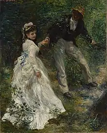 Pierre-Auguste Renoir: La Promenadeheute Getty Museum, Los Angeles