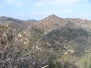 Berge am Laguna Canyon