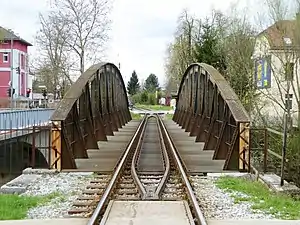 Eisenbahnbrücke Ljubljana-Moste