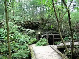 Eingang zur Fledermaushöhle